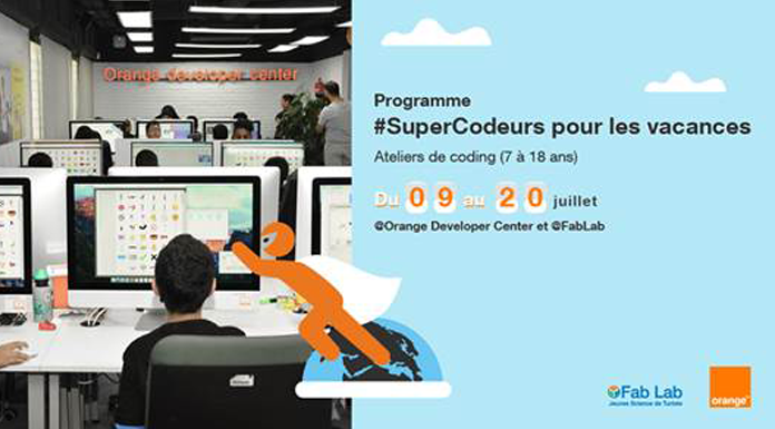 Orange Lancement #SuperCodeurs 2018