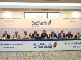 Les actionnaires de wifak bank