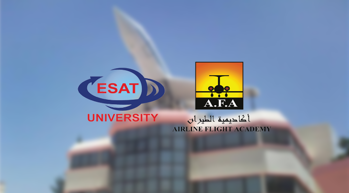 ESAT-University-AFA Journée Portes Ouvertes pour la présentation des dernières compétences à l'Ecole Supérieure de l’Aéronautique et de Technologies et à l'Académie Privée de l'Aviation à Tunis