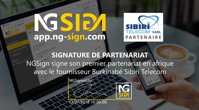 NGSign signe son premier partenariat en Afrique