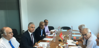 conseil des Chambres Mixtes au siège de la Chambre de Commerce Tuniso-Britannique