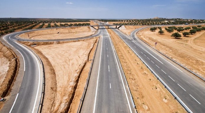 travaux autoroute Gabes-Médenine