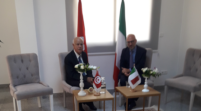 Lorenzo-Fanara-Aberrahmane-Tekaya Coopération Tunisie-Italie