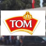 Les grévistes des usines TOM