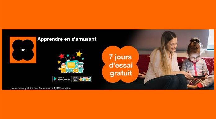 Orange-Tunisie-Télé-intelligente Kidjo TV, La Télé intelligente de Orange Tunisie