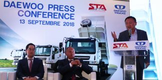 Partenariat entre la STA et Daewoo Trucks