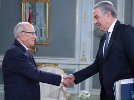 Tarak Cherif avec Béji Caïd Essebsi