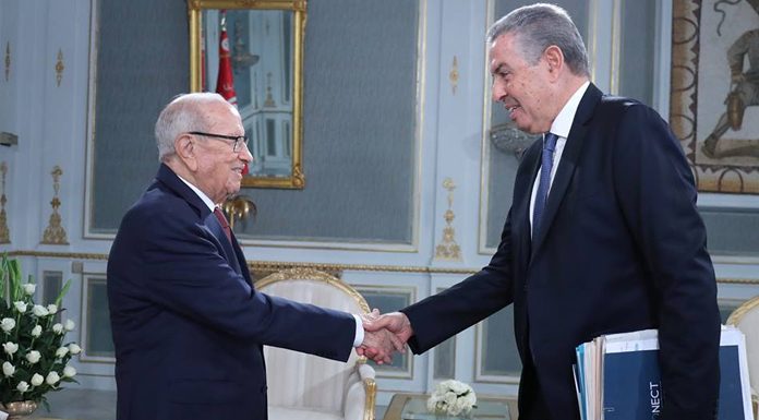 Tarak Cherif avec Béji Caïd Essebsi