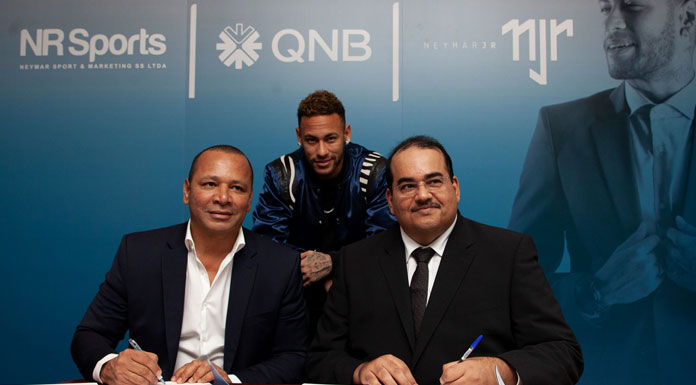Neymar Jr ambassadeur du Groupe QNB