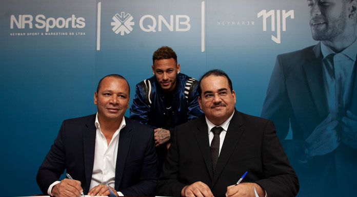 Neymar Jr ambassadeur du Groupe QNB Neymar Jr ambassadeur du Groupe QNB