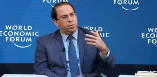 Youssef Chahed à Davos