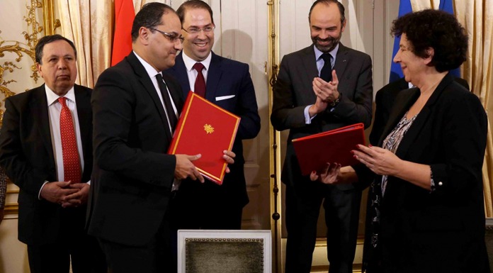 Cinq accords de coopération signés entre la Tunisie et la France