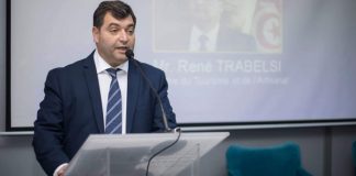 René Trabelsi invité de VATEL au campus de l'Université Européenne de Tunis