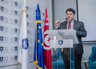 Daniel BRUMBERG à l'Université Européenne de Tunis