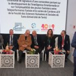 signature convention entreTeleperformance Tunisie et le Centre de Carrières 4C9 de la FSHST
