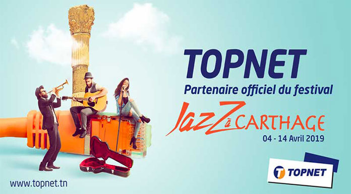 Topnet Partenaire officiel de Jazz à Carthage Topnet Partenaire officiel de Jazz à Carthage