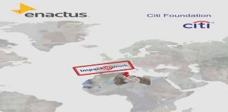 Enactus Tunisie et La Fondation Citi programme Impact@Work