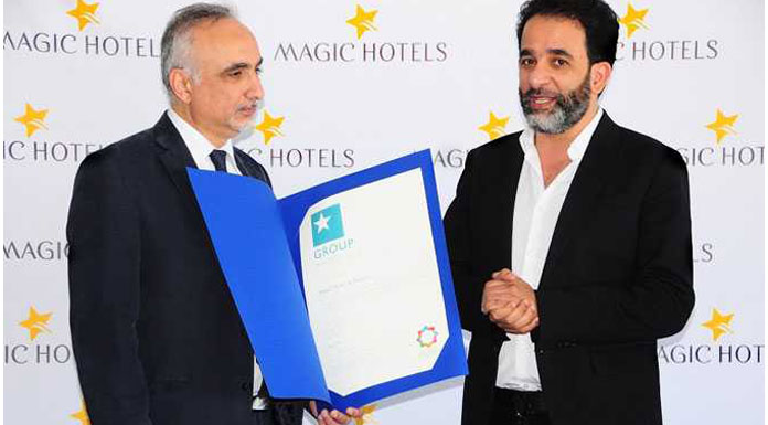 Magic Hotels & Resorts prix du « Meilleur Groupe » Magic Hotels & Resorts prix du « Meilleur Groupe »