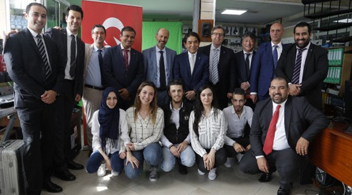 visite du PDG de Canon Europe au Maroc