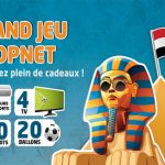 Jeu TOPNET spécial Egypte 2019