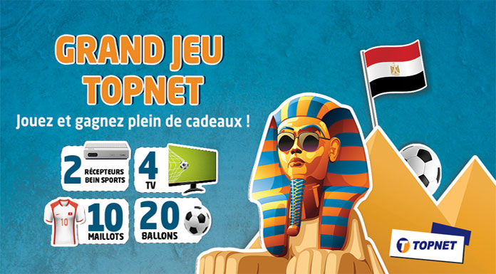 Jeu TOPNET spécial Egypte 2019