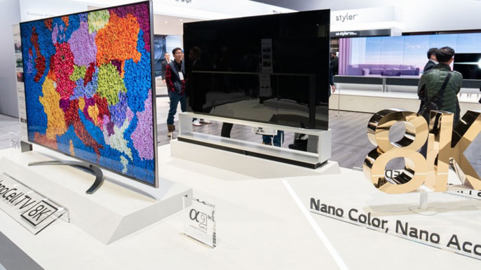 LG téléviseur 8K OLED