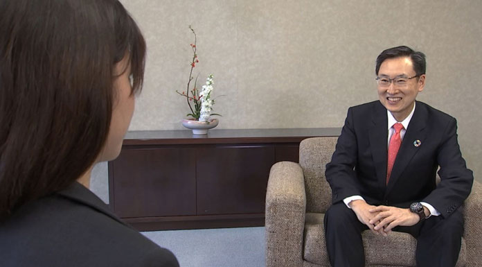 Minoru USUI Président Mondial d'Epson Minoru USUI Président Mondial d'Epson