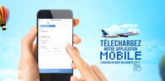 Nouvelair promo black Friday application mobile