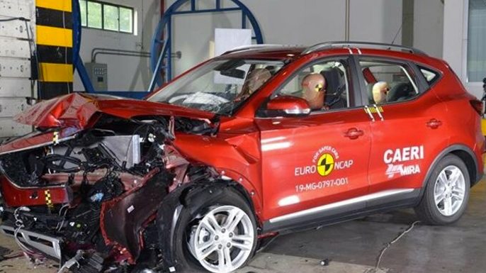 MG HS et ZS EV EuroNCAP