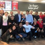 Visite Tony Lowings Global CEO KFC en Tunisie