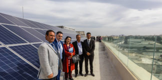 L'école américaine de Tunis panneaux solaires