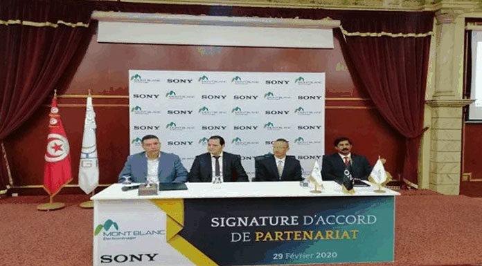 Partenariat entre SONY et MONTBLANC