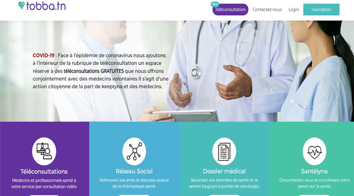 Tobba.tn plateforme de téléconsultation