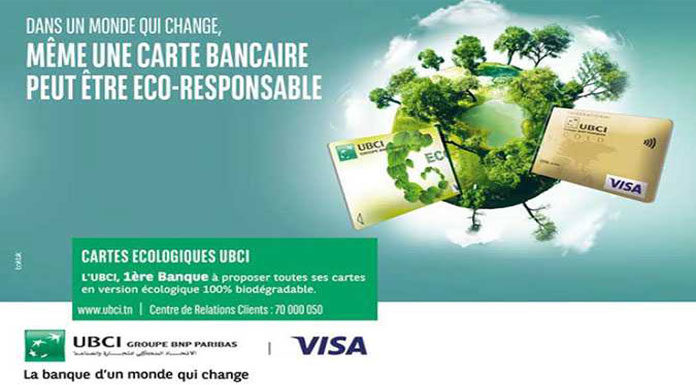UBCI cartes bancaires biodégradables