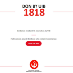L’UIB met à la disposition du public son application « Don by UIB » pour soutenir la collecte de fonds UIB Application don
