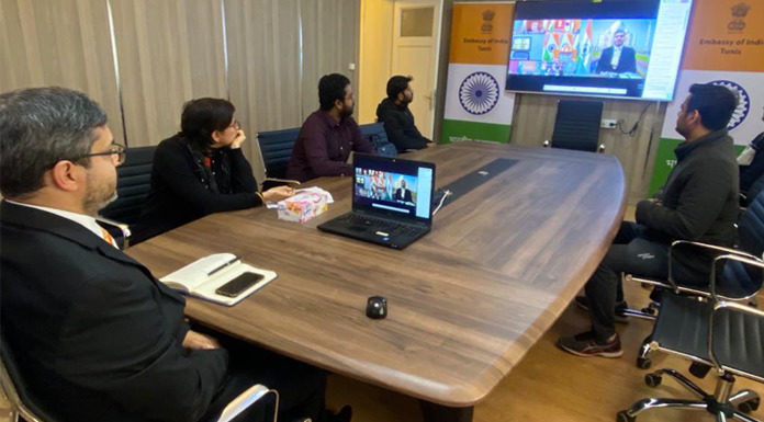 idéoconférence du Premier Ministre Indien avec les Ambassadeurs