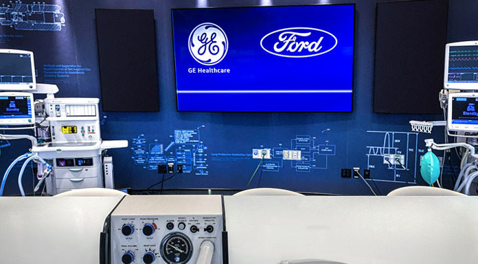 Ford et GE Healthcare Covid 19