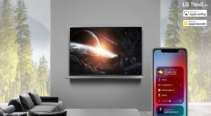 LG AirPlay et HomeKit téléviseurs