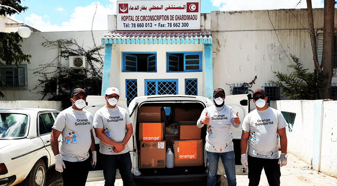Orange Tunisie don équipements médicaux
