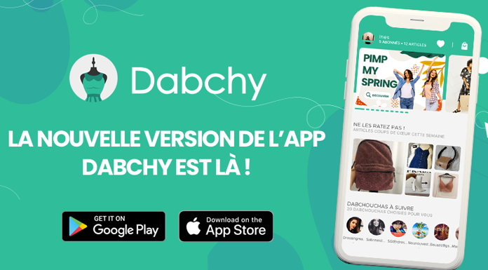 Dabchy nouvelle version application mobile