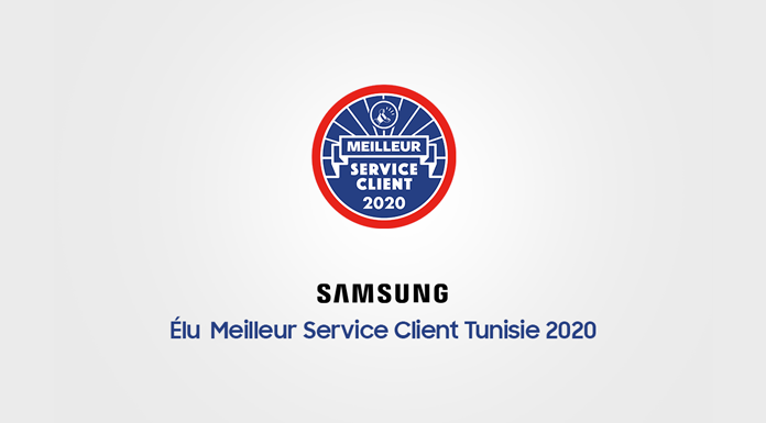 Samsung Tunisie label Meilleur service client année 2020