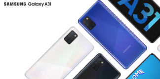 Samsung nouveau Galaxy A31