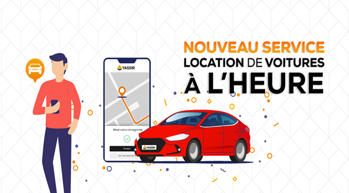 YASSIR service location voiture Tunisie