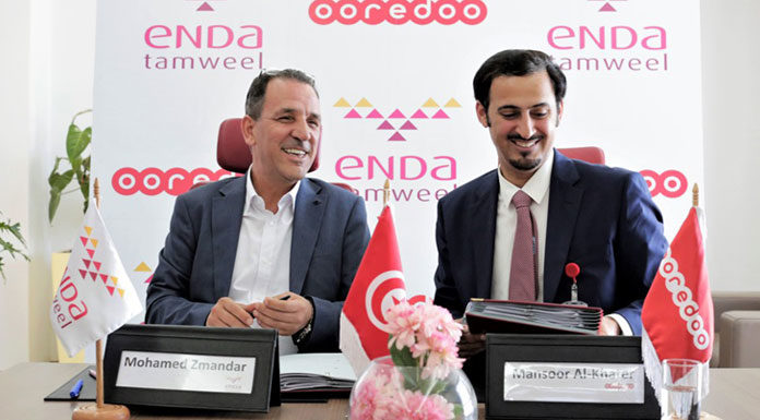 Partenariat entre Ooredoo Tunisie et Enda Tamweel