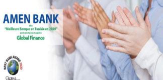 AMEN BANK Meilleure Banque 2020 Global Finance