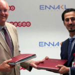 Ibrahim DEBACHE DG Ennakl et Mansour Rached El Khater DG Ooredoo Tunisie