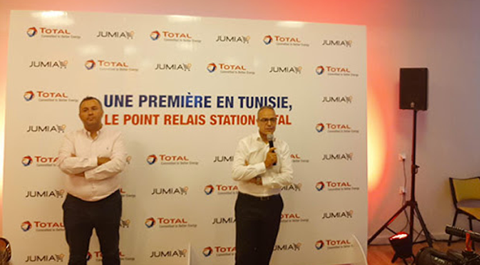 partenariat entre total tunisie et Jumia Tunisie