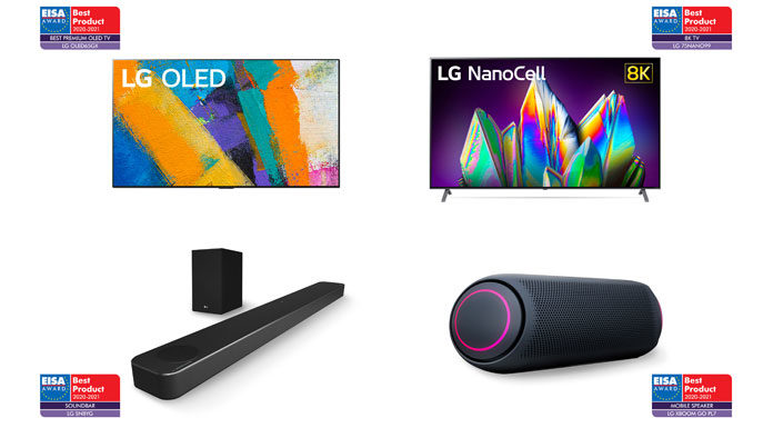 LG prix EISA 2020 LG prix EISA 2020