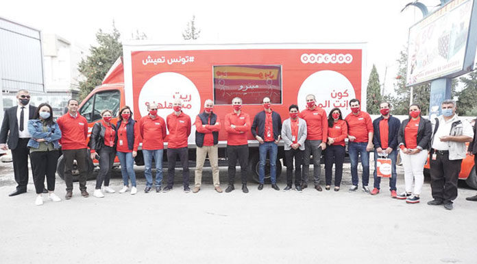 Ooredoo Tunisie RSE Covid-19