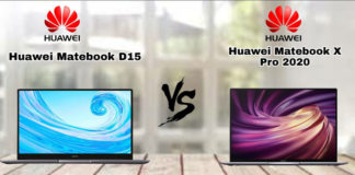 MateBook X Pro et HUAWEI MateBook D15